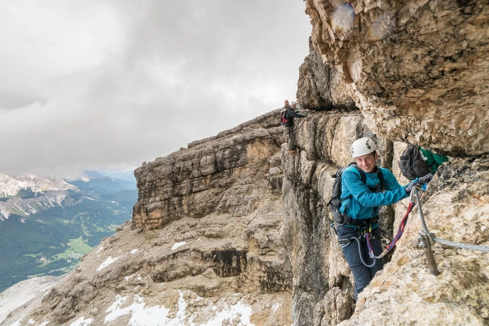 Vía ferrata de nuestra empresa