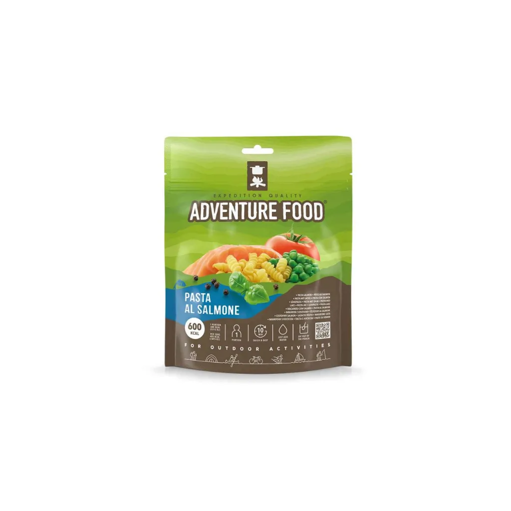 Pasta con salmon