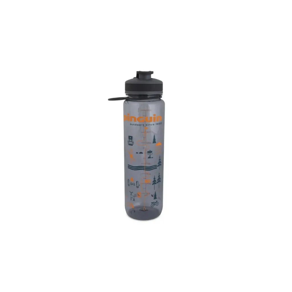 Pinguin Botella Tritan Gris 1L