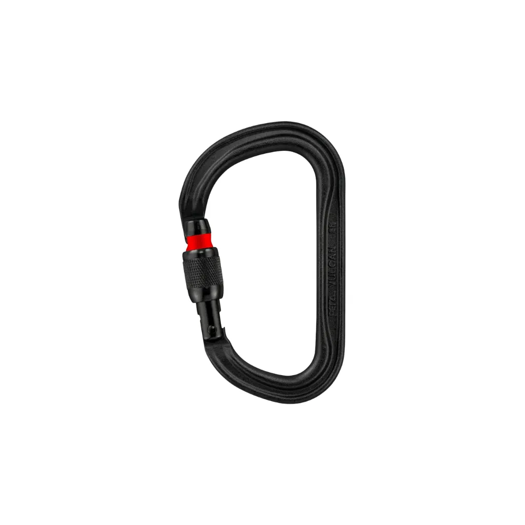 Petzl Vulcan Screw-lock Negro