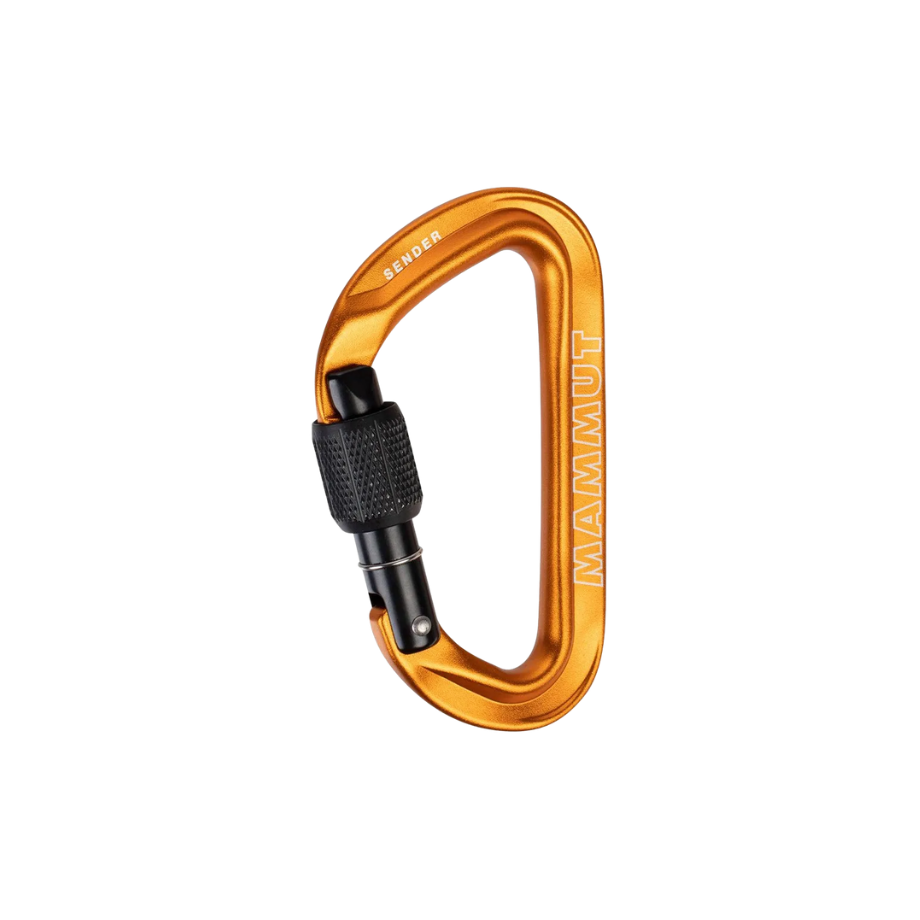 Mosquetón Mammut Sender gold